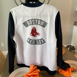 LADIES ZIP UP RED SOX JACKET